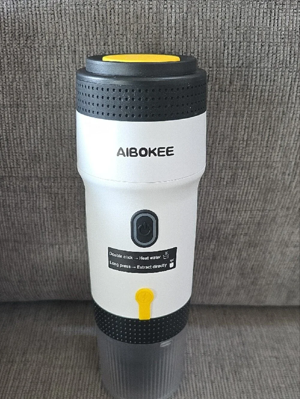 Aibokee Portable Electric Espresso Machine - White, 3 In 1, New In Box.